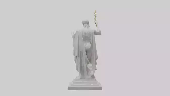 Olympian God statue model 3D model