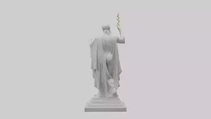 Olympian God statue model 3D model