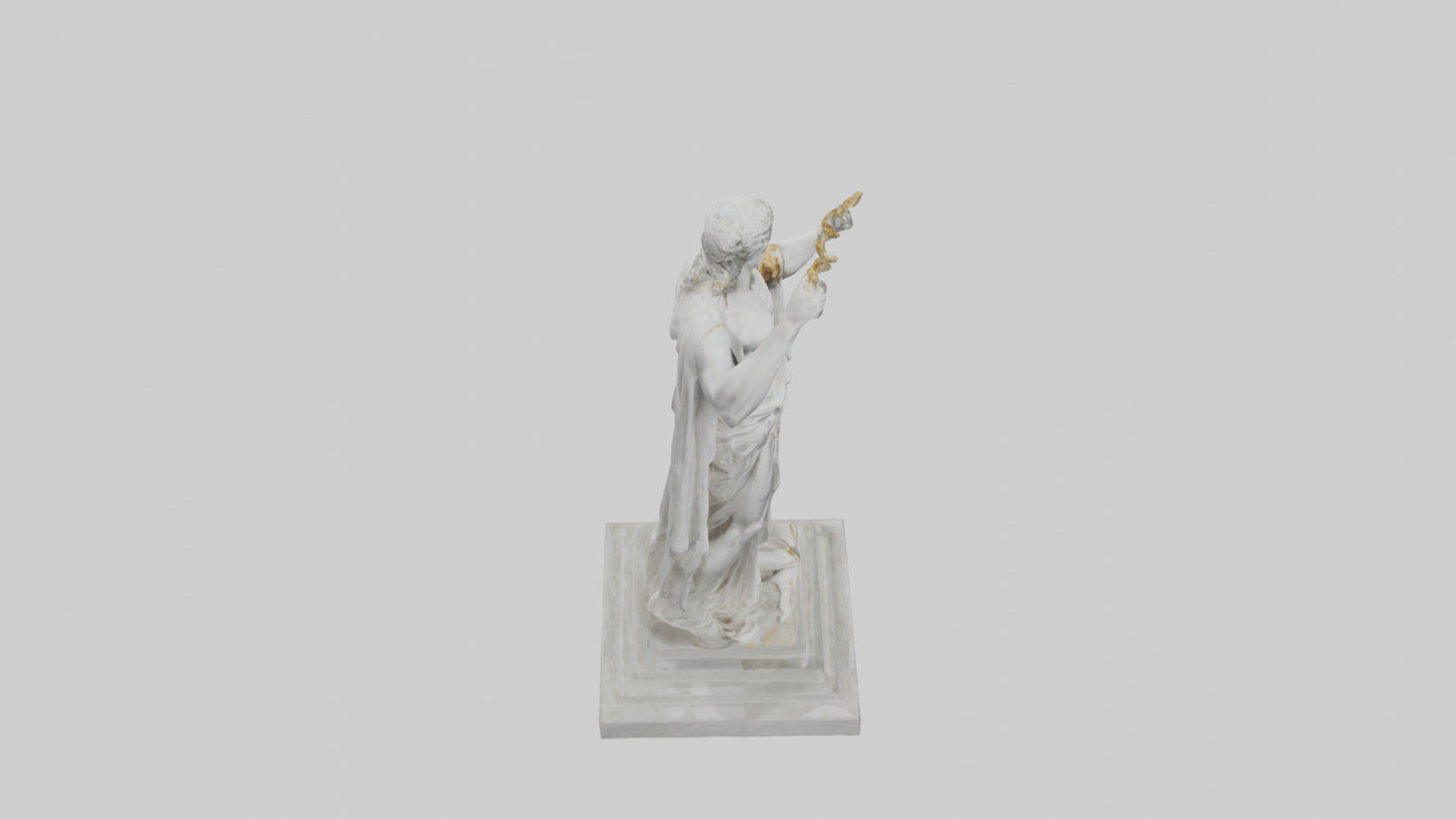 Olympian God statue model 3D model