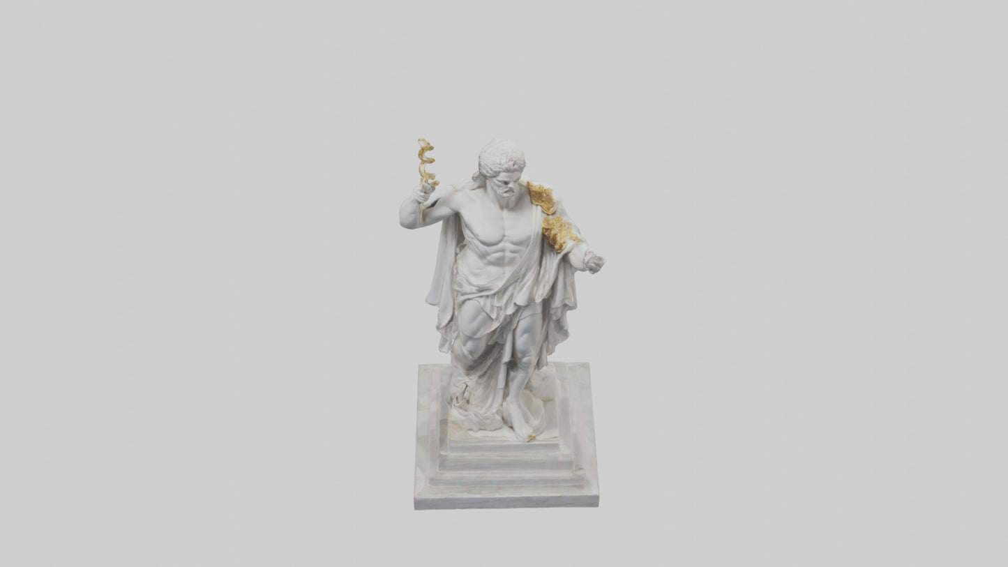 Olympian God statue model 3D model