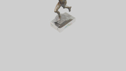 Olympic Athlete statue model 3D model