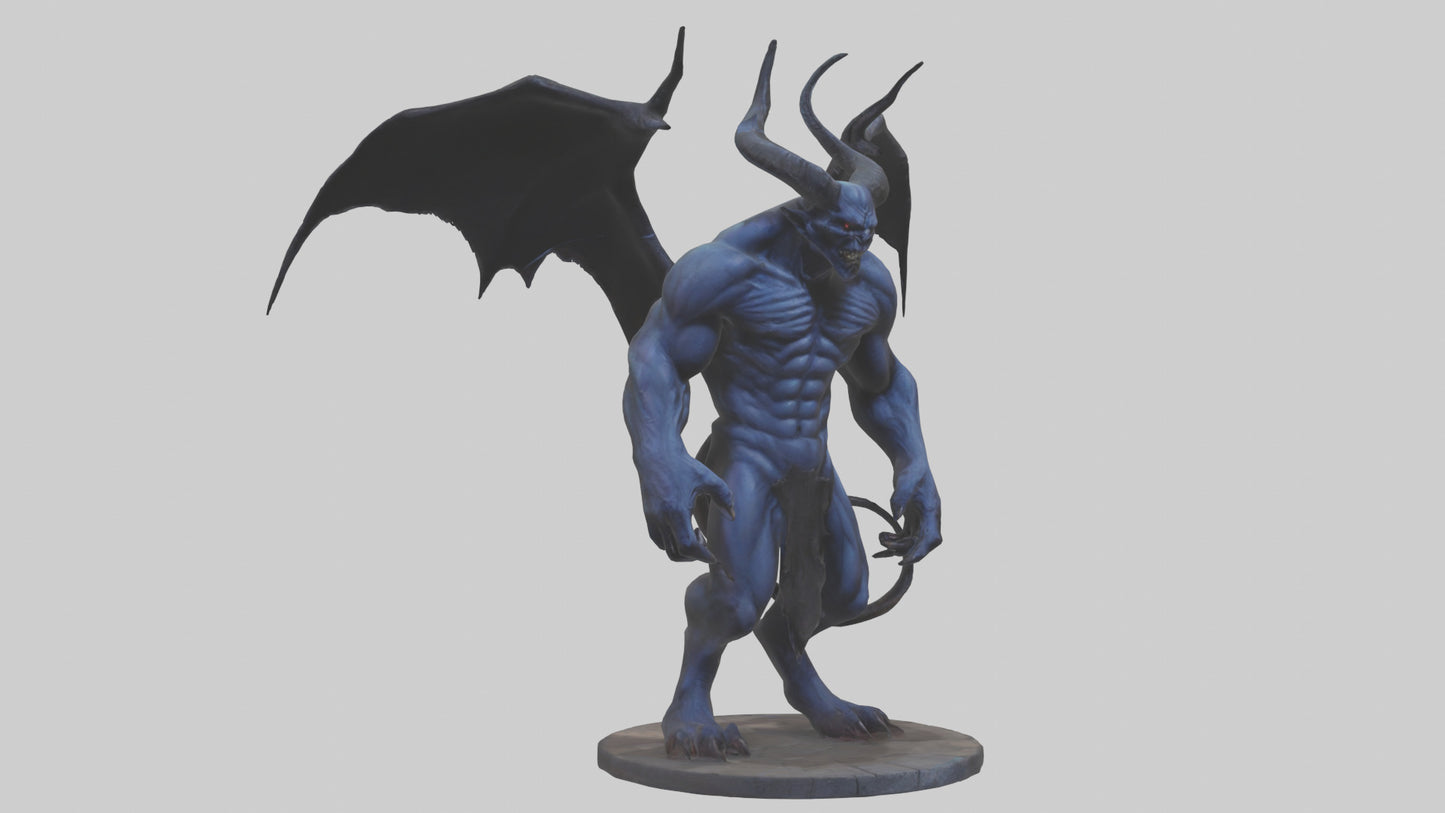 Ominous demon model 3D model