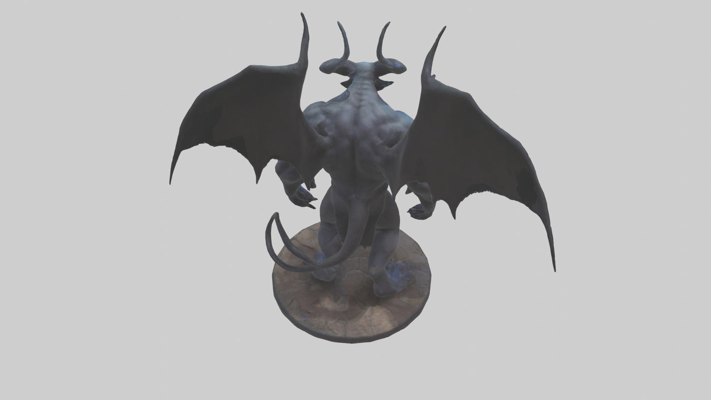 Ominous demon model 3D model