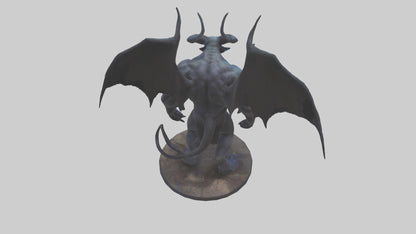 Ominous demon model 3D model