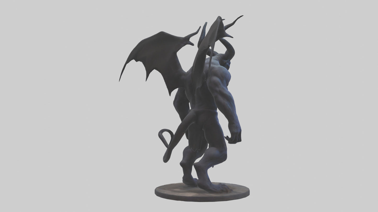 Ominous demon model 3D model