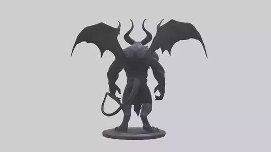 Ominous demon model 3D model