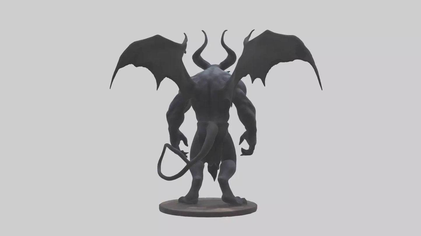 Ominous demon model 3D model
