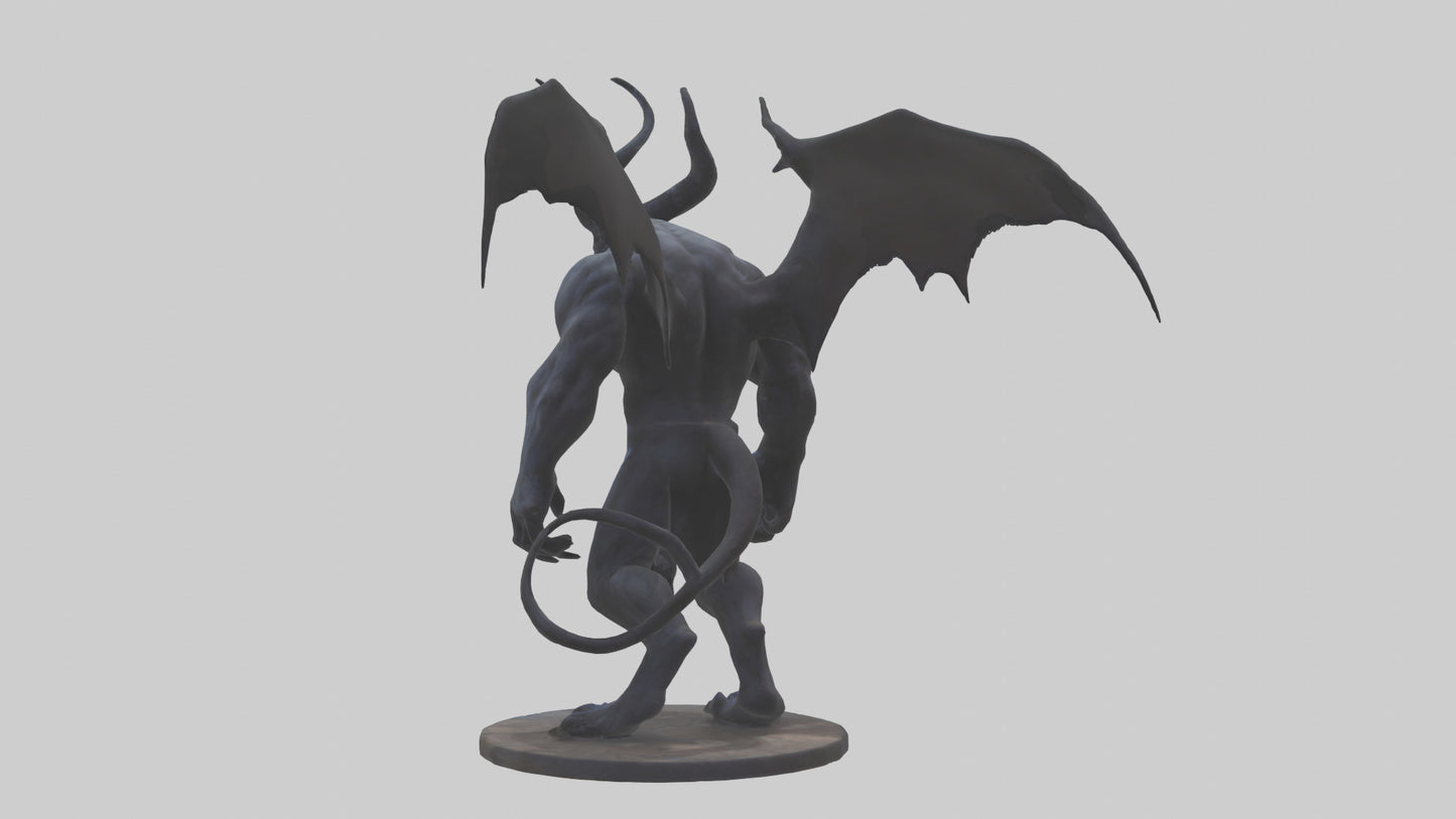 Ominous demon model 3D model