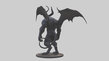 Ominous demon model 3D model