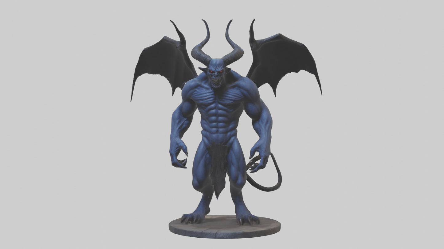 Ominous demon model 3D model