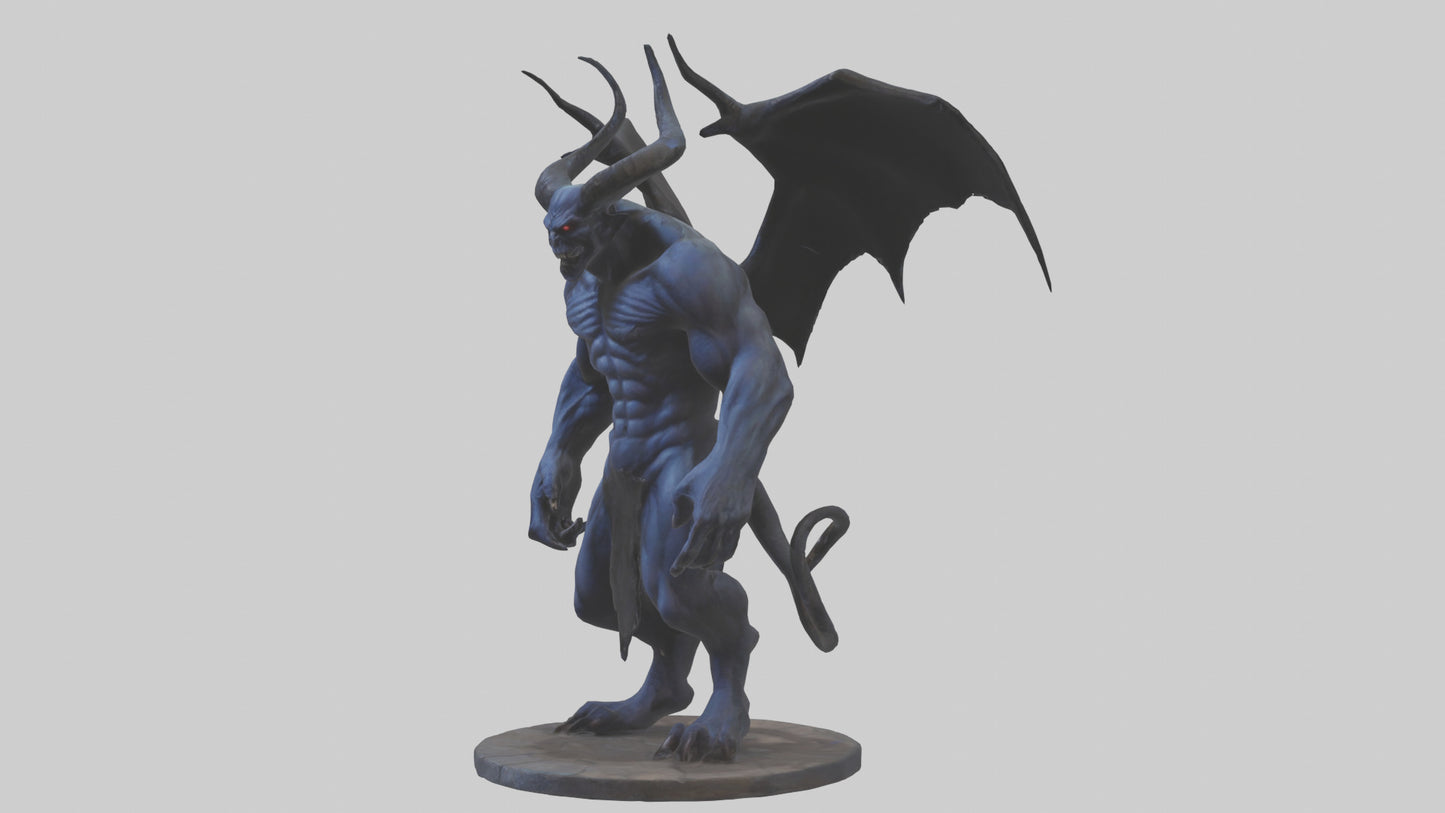 Ominous demon model 3D model