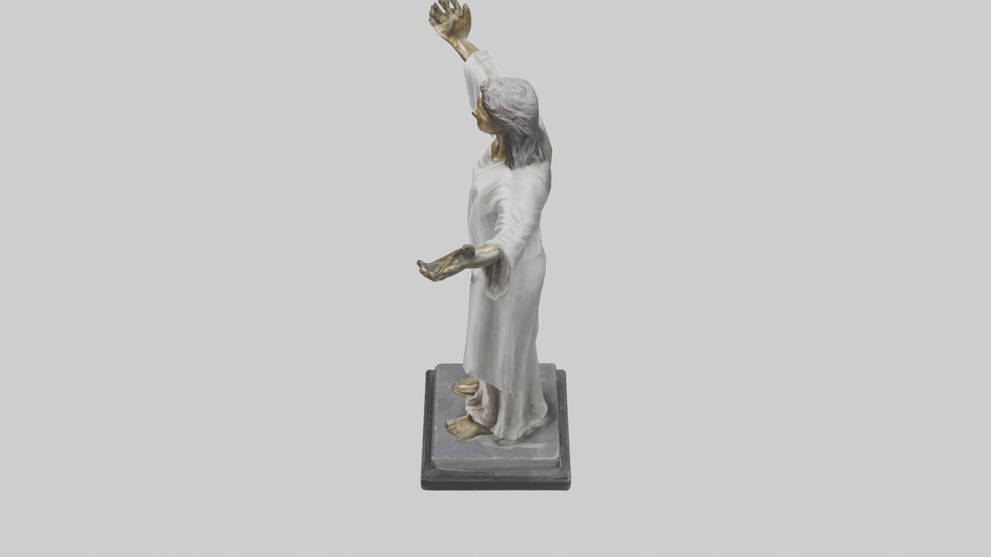 Open Arms statue model 3D model