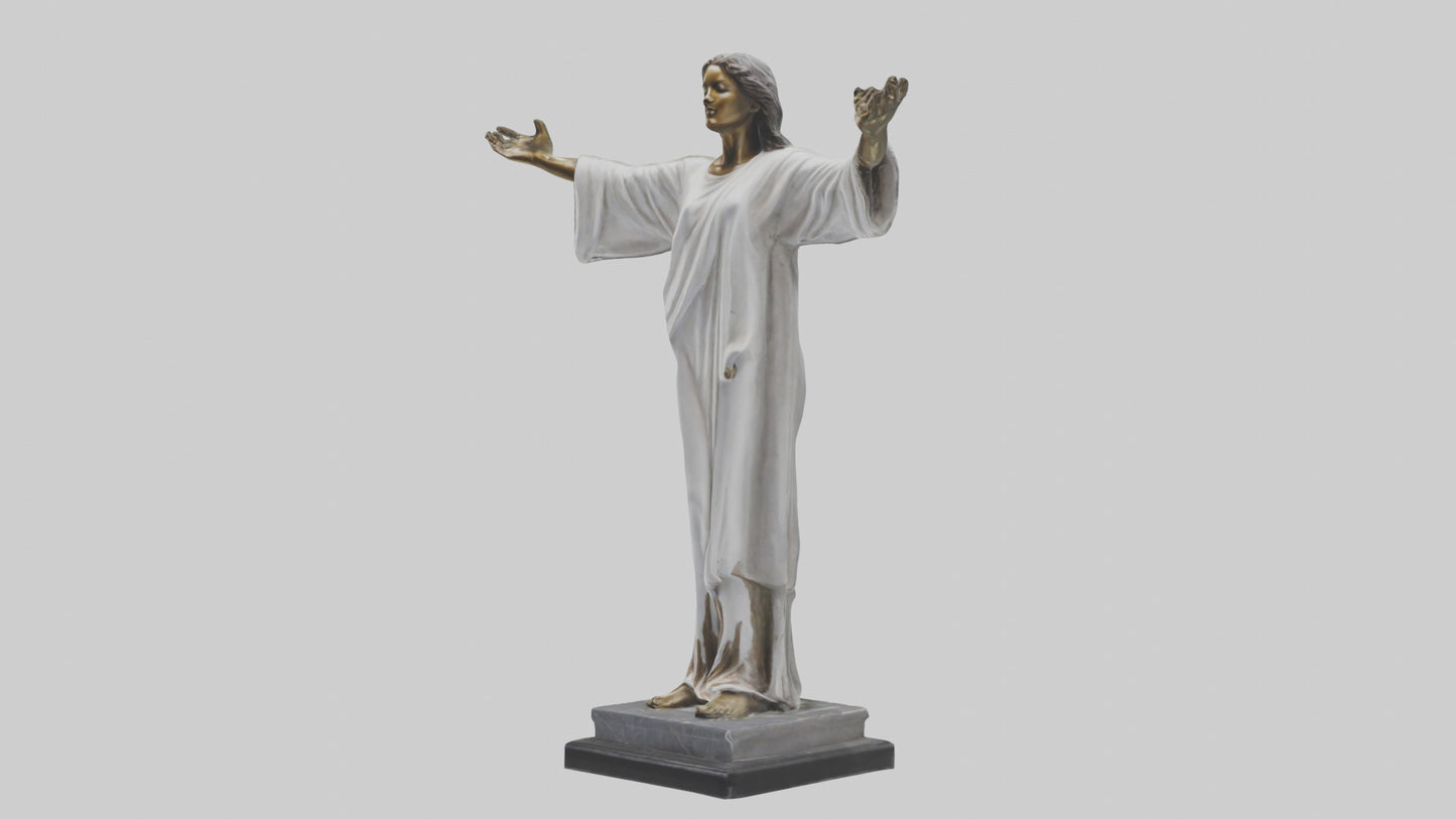 Open Arms statue model 3D model