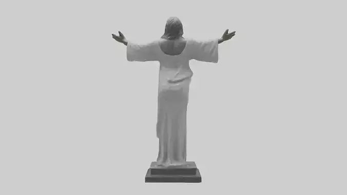 Open Arms statue model 3D model