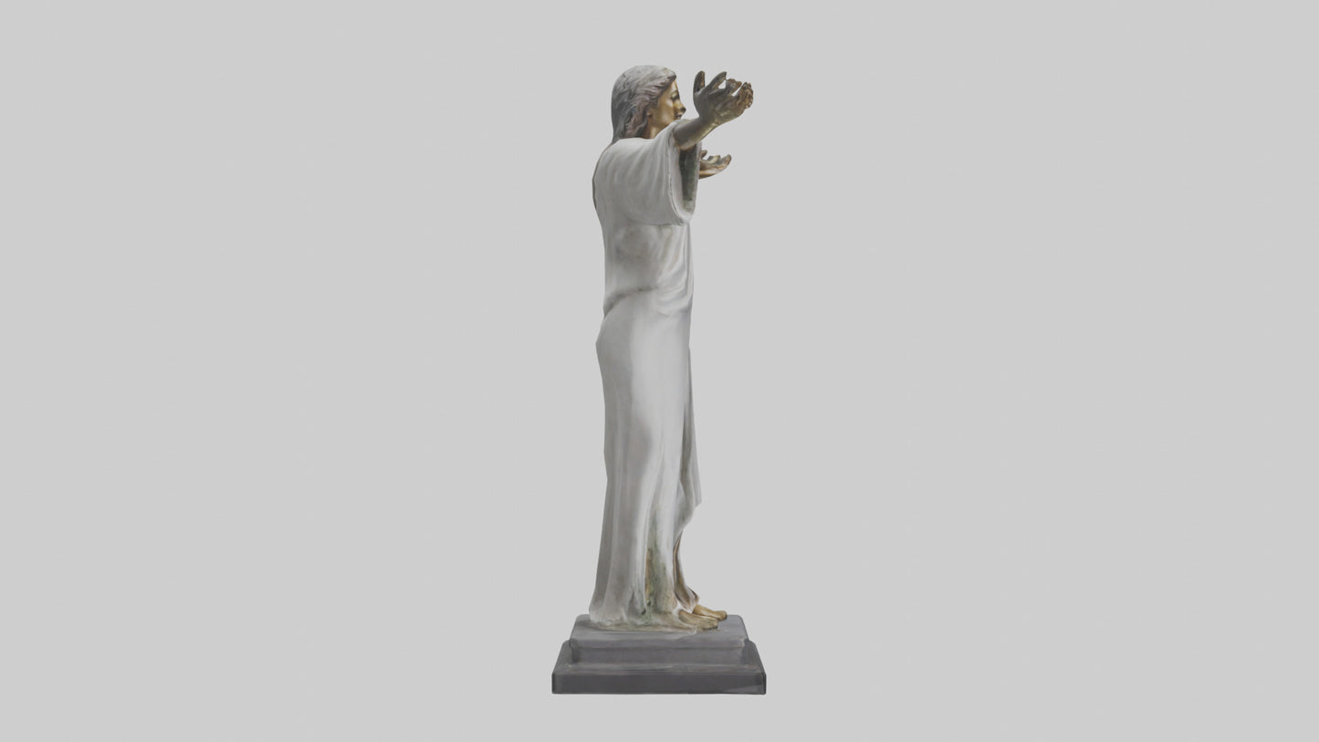 Open Arms statue model 3D model