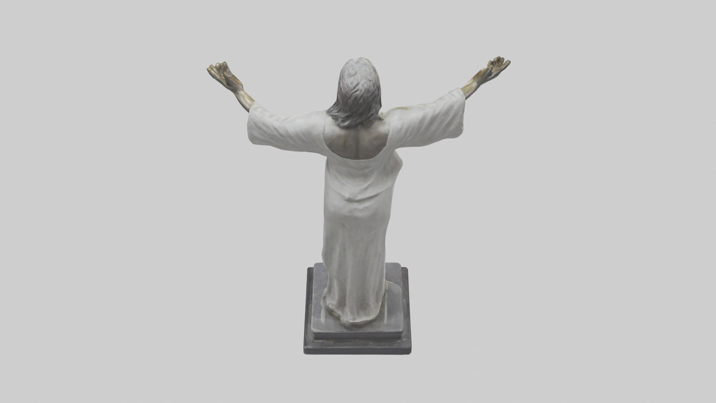 Open Arms statue model 3D model