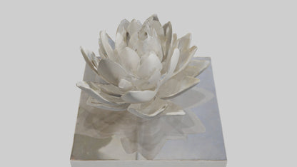 Open Bloom Sculpture model 3D model