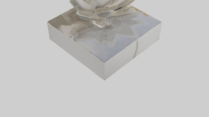 Open Bloom Sculpture model 3D model