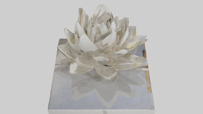 Open Bloom Sculpture model 3D model