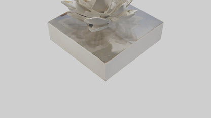 Open Bloom Sculpture model 3D model