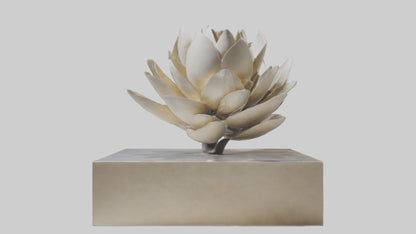 Open Bloom Sculpture model 3D model