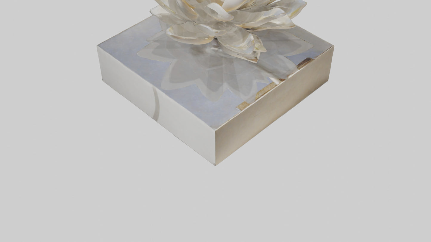 Open Bloom Sculpture model 3D model