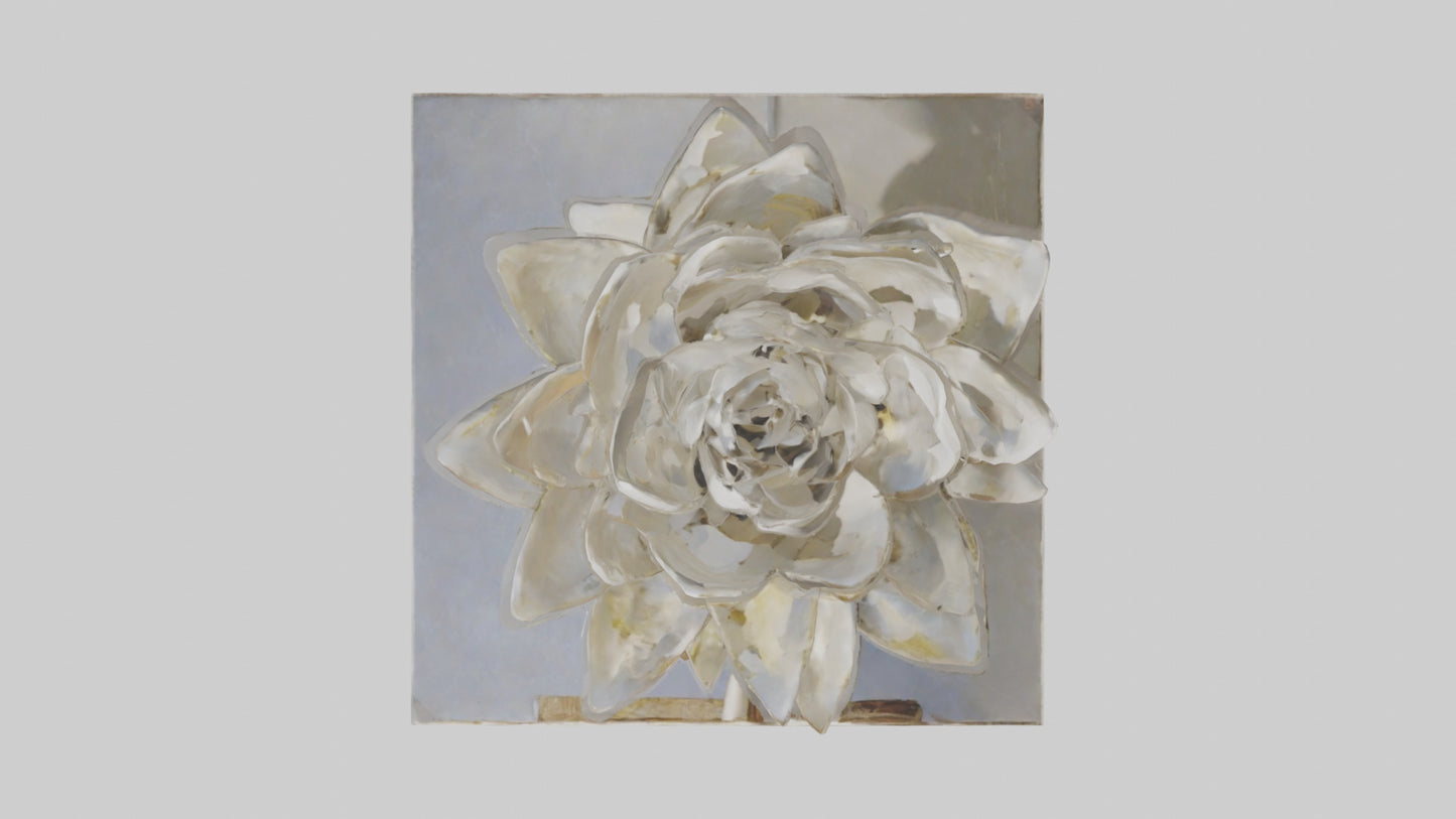 Open Bloom Sculpture model 3D model