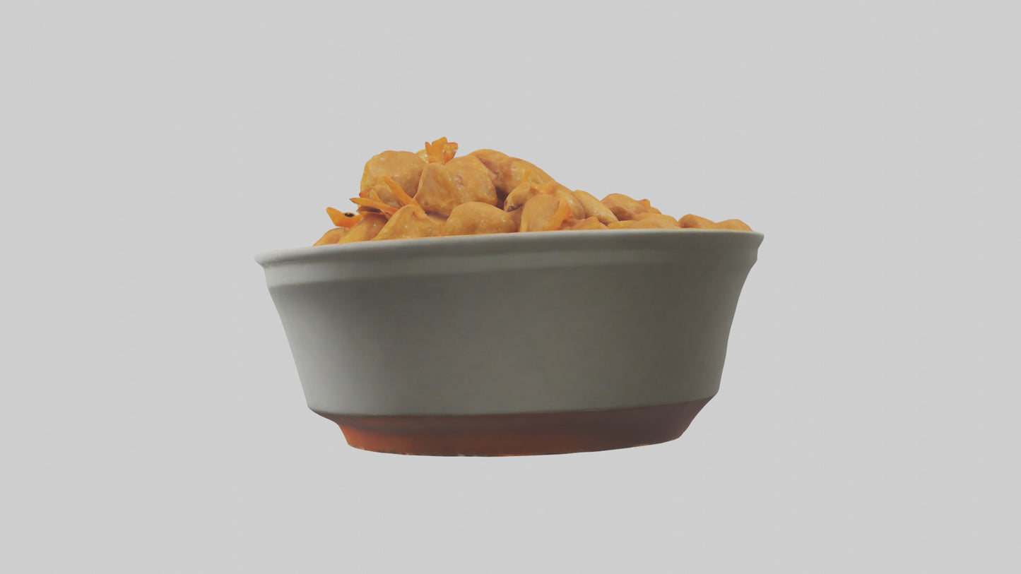 Orange chicken model 3D model