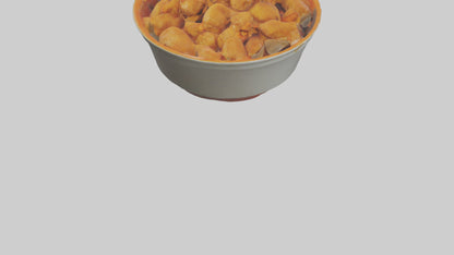 Orange chicken model 3D model