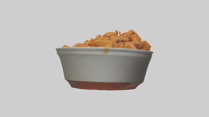 Orange chicken model 3D model