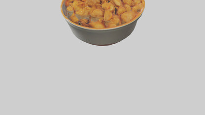 Orange chicken model 3D model