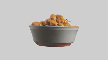Orange chicken model 3D model
