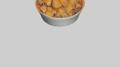 Orange chicken model 3D model