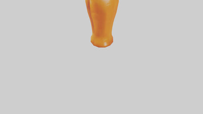 Orange cream soda model 3D model