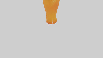 Orange cream soda model 3D model