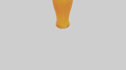 Orange cream soda model 3D model