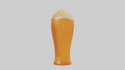 Orange cream soda model 3D model