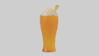 Orange cream soda model 3D model