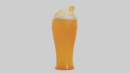 Orange cream soda model 3D model