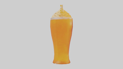 Orange cream soda model 3D model