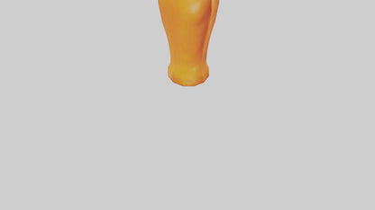 Orange cream soda model 3D model