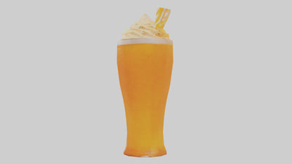 Orange cream soda model 3D model