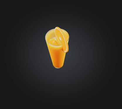 3D model Orange Juice 2 VR / AR / low-poly
