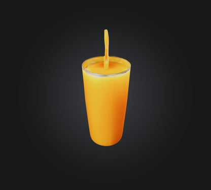 3D model Orange Juice VR / AR / low-poly