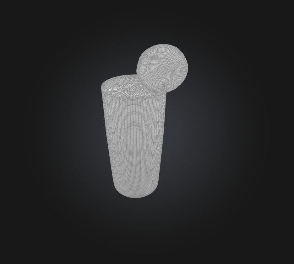 3D model Orange Juice VR / AR / low-poly