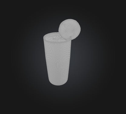3D model Orange Juice VR / AR / low-poly