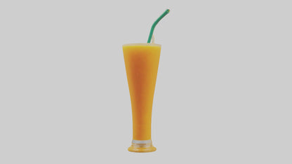 Orange juice model 3D model