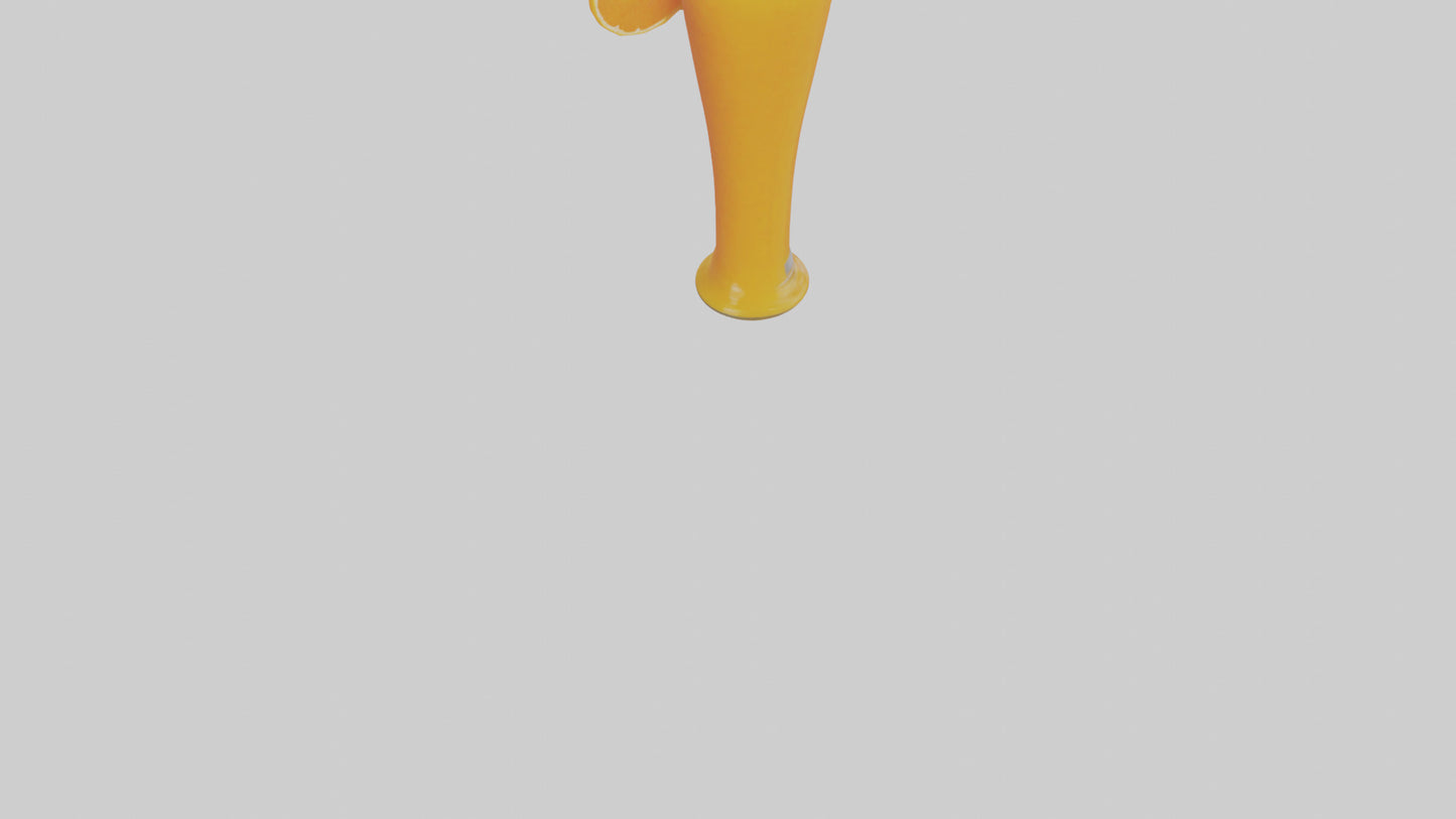 Orange juice model 3D model