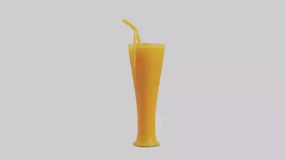 Orange juice model 3D model