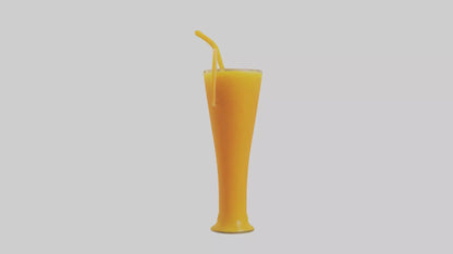 Orange juice model 3D model